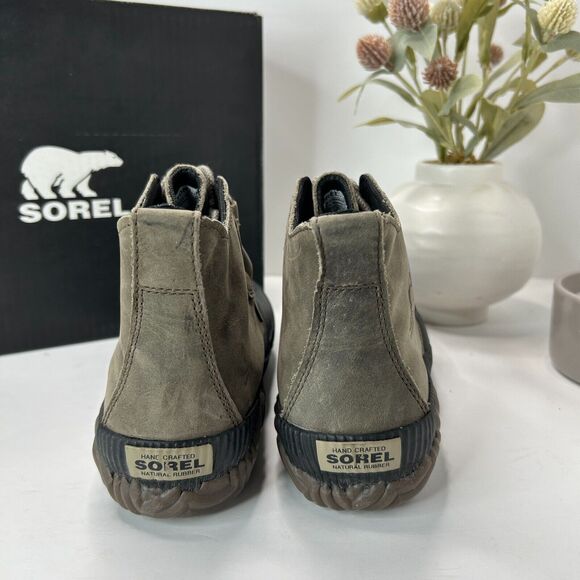 Sorel Out N About Major Leather Waterproof Lace Up Boot NL 3069-245 Women's US 7 - Picture 4 of 9